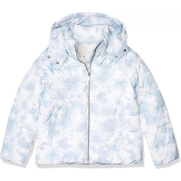 Calvin Klein Performance Printed Hooded Puffer Jacket Size XL - Picture 2 of 2